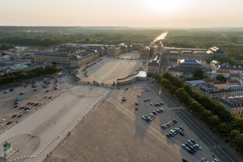 Grande Ecurie - Château (coucher de soleil)